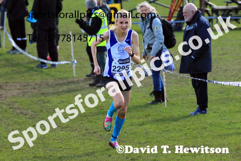 Womens Under-17s 2022 CAU Inter Counties Cross Country, Prestwold Hall, Loughborough.  Photo: David T. Hewitson/Sports for All Pics